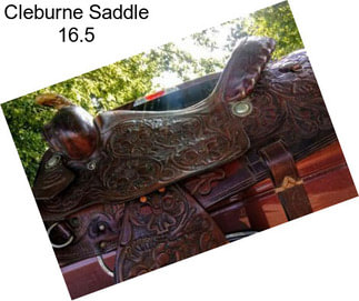 Cleburne Saddle 16.5