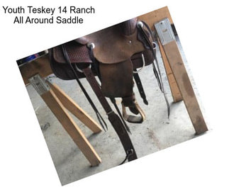Youth Teskey 14 Ranch All Around Saddle