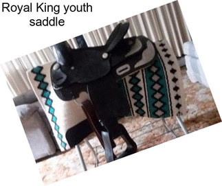 Royal King youth saddle