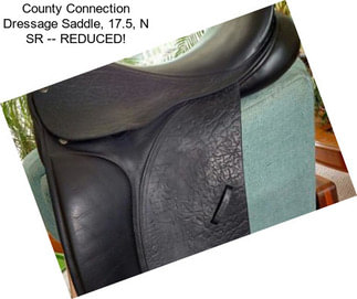 County Connection Dressage Saddle, 17.5, N SR -- REDUCED!