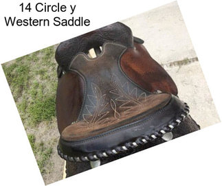 14 Circle y Western Saddle