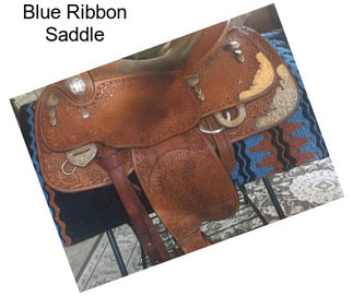 Blue Ribbon Saddle