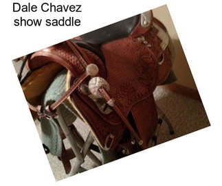 Dale Chavez show saddle