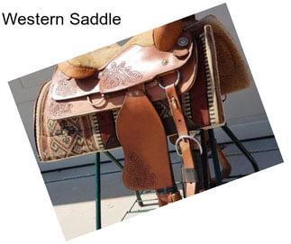 Western Saddle