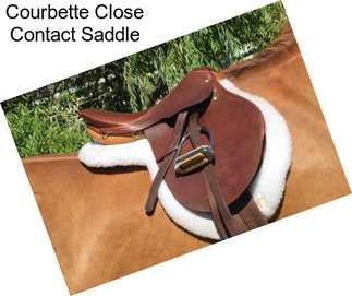 Courbette Close Contact Saddle