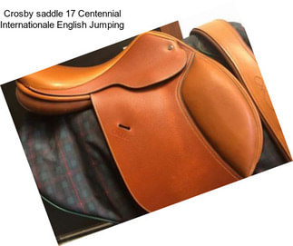 Crosby saddle 17 Centennial Internationale English Jumping