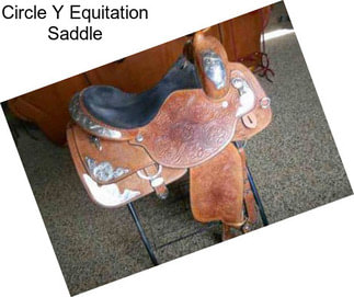 Circle Y Equitation Saddle