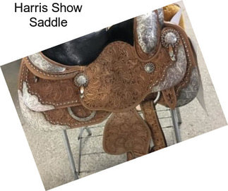Harris Show Saddle