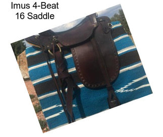 Imus 4-Beat 16 Saddle