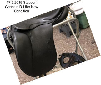 17.5 2015 Stubben Genesis D-Like New Condition