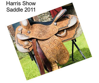 Harris Show Saddle 2011