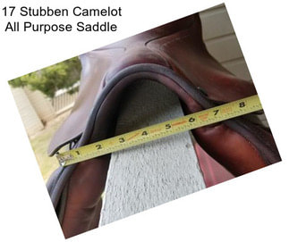 17 Stubben Camelot All Purpose Saddle