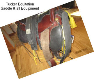 Tucker Equitation Saddle & all Equipiment