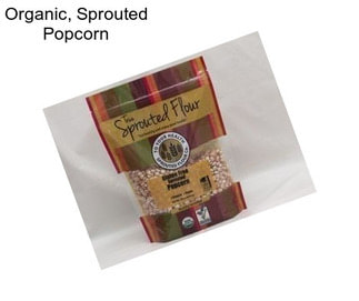 Organic, Sprouted Popcorn