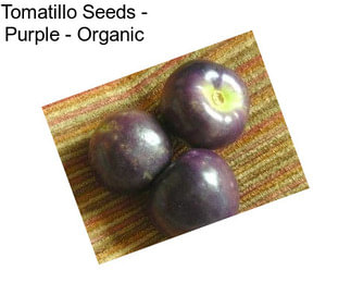 Tomatillo Seeds - Purple - Organic