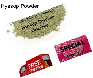 Hyssop Powder