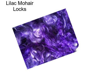 Lilac Mohair Locks