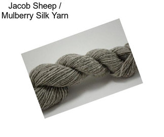 Jacob Sheep / Mulberry Silk Yarn