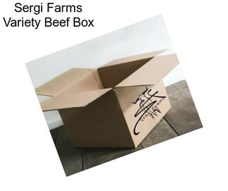 Sergi Farms Variety Beef Box