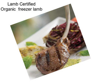 Lamb Certified Organic  freezer lamb