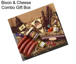 Bison & Cheese Combo Gift Box