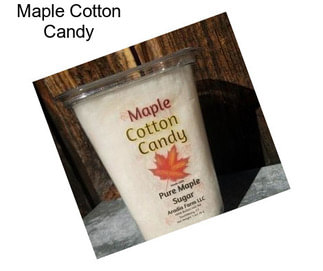 Maple Cotton Candy