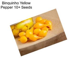 Binquinho Yellow Pepper 10+ Seeds