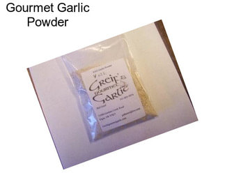 Gourmet Garlic Powder