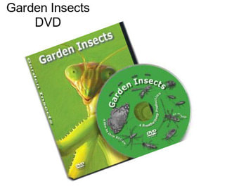 Garden Insects DVD