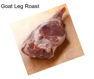 Goat Leg Roast