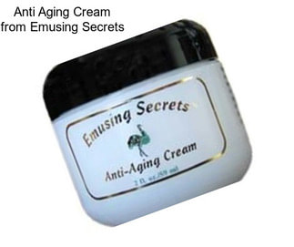 Anti Aging Cream from Emusing Secrets