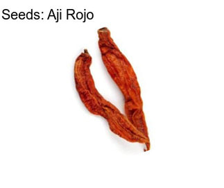 Seeds: Aji Rojo