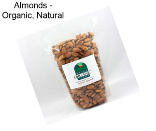 Almonds - Organic, Natural