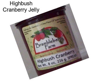 Highbush Cranberry Jelly