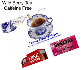 Wild Berry Tea, Caffeine Free