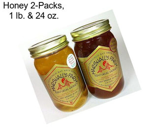 Honey 2-Packs, 1 lb. & 24 oz.