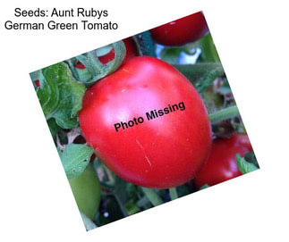 Seeds: Aunt Rubys German Green Tomato