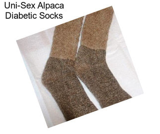 Uni-Sex Alpaca Diabetic Socks