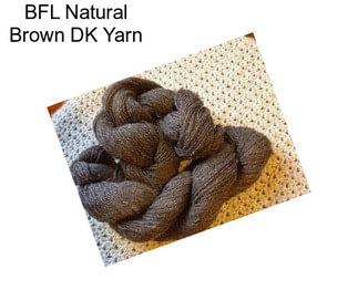 BFL Natural Brown DK Yarn