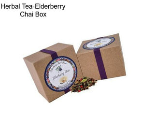 Herbal Tea-Elderberry Chai Box