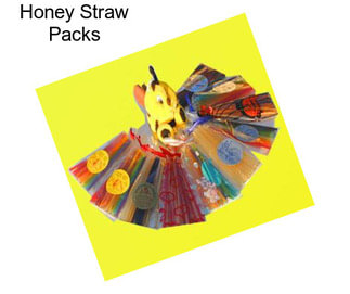 Honey Straw Packs