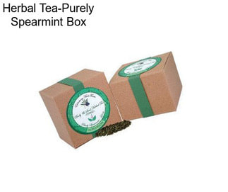 Herbal Tea-Purely Spearmint Box