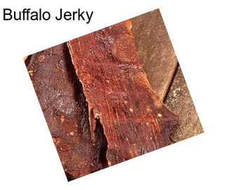 Buffalo Jerky