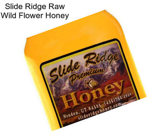 Slide Ridge Raw Wild Flower Honey