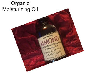 Organic Moisturizing Oil