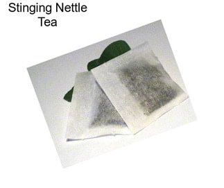 Stinging Nettle Tea