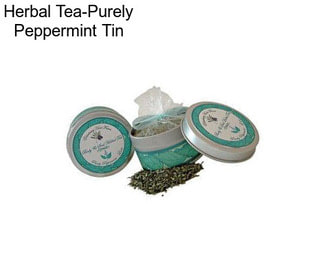 Herbal Tea-Purely Peppermint Tin