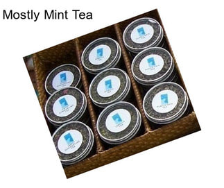 Mostly Mint Tea