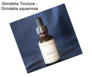 Grindelia Tincture - Grindelia squarrosa