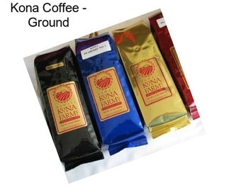 Kona Coffee - Ground